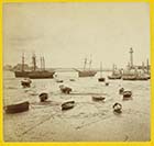 Ships low tide June 1877 [Stereoview]